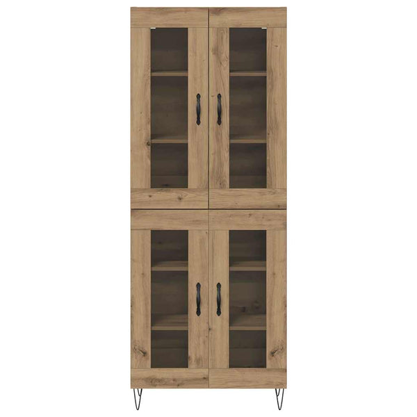 Korkea kaappi Artisan tammi 69,5 x 34 x 180 cm Tekninen puu (85)