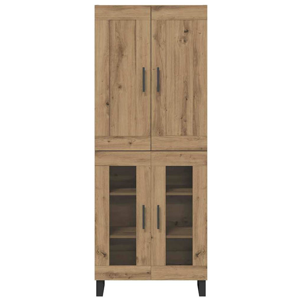 Korkea kaappi Artisan tammi 69,5 x 34 x 180 cm Tekninen puu (79)