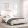 Sängyn runko Luonnollinen 152 x 203 cm Massiivinen mänty
