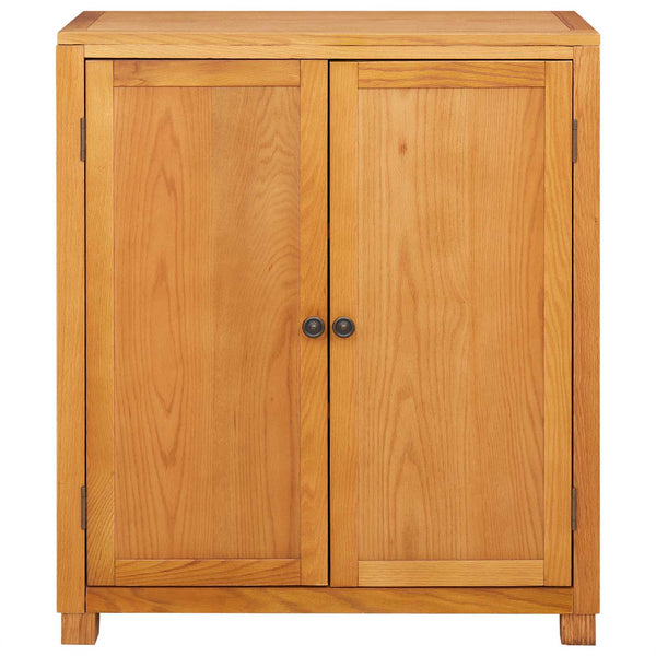 Kaappi säilytystilassa ovella Ruskea 80 x 35 x 95 cm Mäntypuu