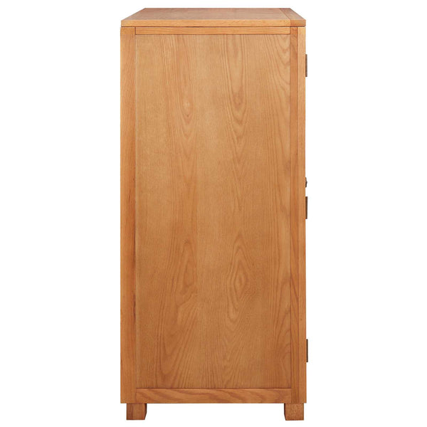 Vaatekaappi säilytystilassa Ruskea 80 x 50 x 115 cm Mäntypuu