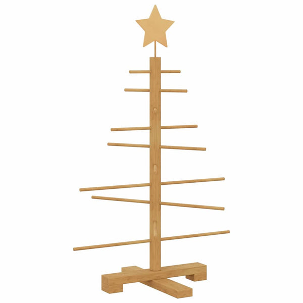 Puinen Joulukuusi Ruskea 75 cm Bambu