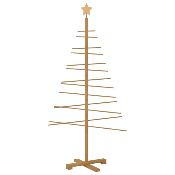 Puinen Joulukuusi Ruskea 150 cm Bambu