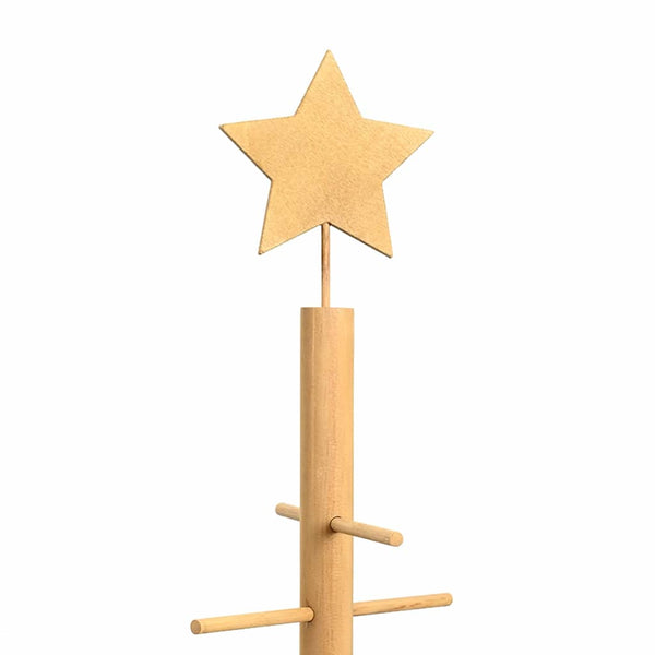 Puinen Joulukuusi Ruskea 210 cm Bambu