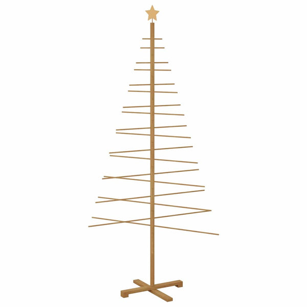 Puinen Joulukuusi Ruskea 210 cm Bambu