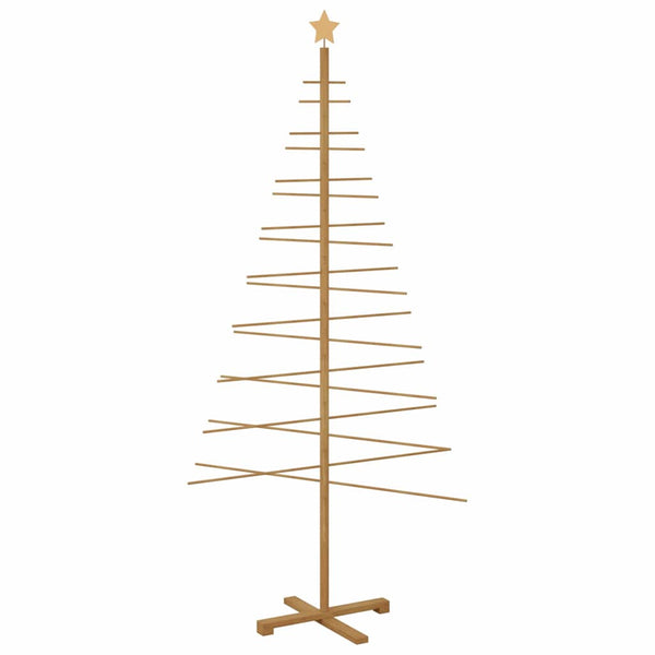 Puinen Joulukuusi Ruskea 210 cm Bambu