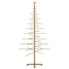 Puinen Joulukuusi Ruskea 210 cm Bambu