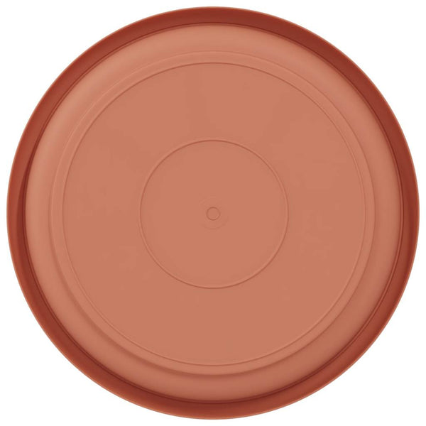 Pyöreä kukkatarjotin 24 kpl Tiilenpunainen Ø 14 x 2 cm Muovi