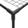 3-tason kasviteline Musta 100 x 32 x 102 cm Teräs
