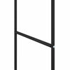 Vaateväline Musta 80 x 53 x 156 cm
