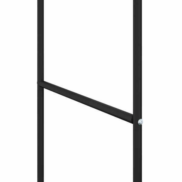 Vaateväline Musta 80 x 53 x 156 cm