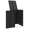 Roska-astiakotelo Musta 65 x 80 x 115 cm Polyeteeni