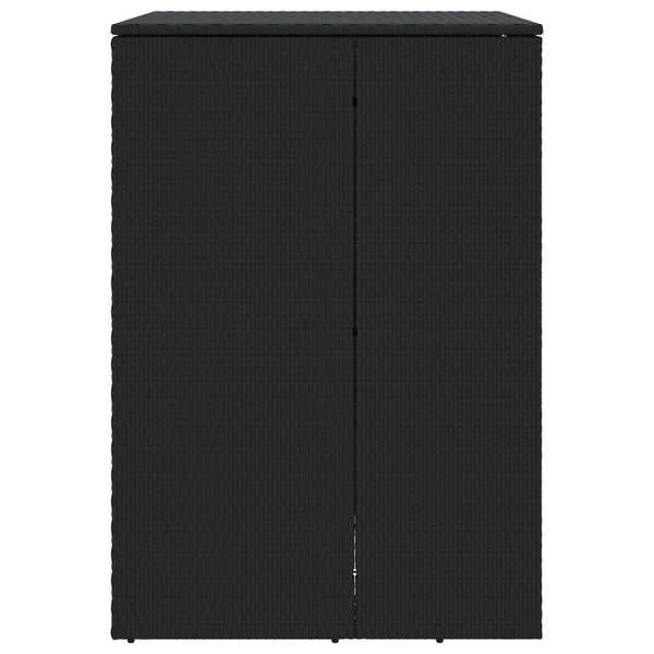 Roska-astiakotelo Musta 65 x 80 x 115 cm Polyeteeni