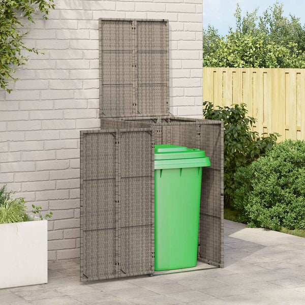 Roska-astiakotelo Harmaa 65 x 80 x 115 cm Polyeteeni