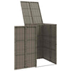 Roska-astiakotelo Harmaa 65 x 80 x 115 cm Polyeteeni