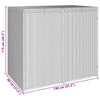 Roska-astiakotelo 2 kpl Musta 130 x 80 x 115 cm Polyeteeni