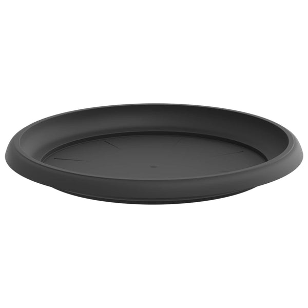Kasviruukut 24 kpl Musta Ø 34 x 28 cm Muovi
