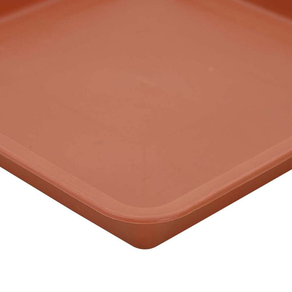 Kasviruukut 24 kpl Tiilenpunainen Muovi