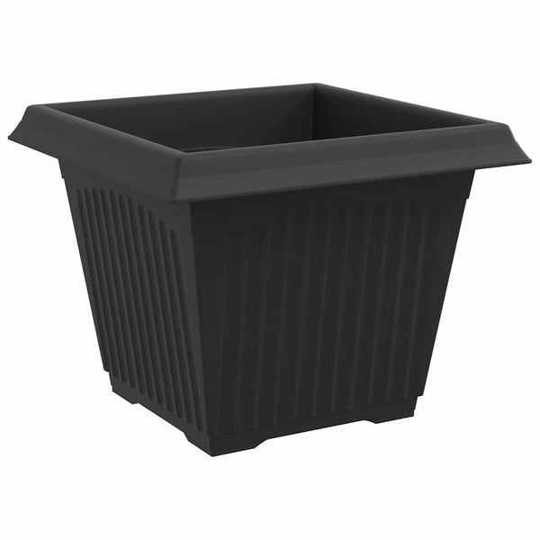 Kasviruukut 24 kpl Musta Muovi