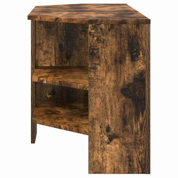 KulmaTV-kaappi Savupähkinä 102 x 40,5 x 45 cm Tekninen puu