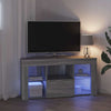 Kulma LED TV -kaappi Harmaa Sonoma 106 x 40 x 50 cm