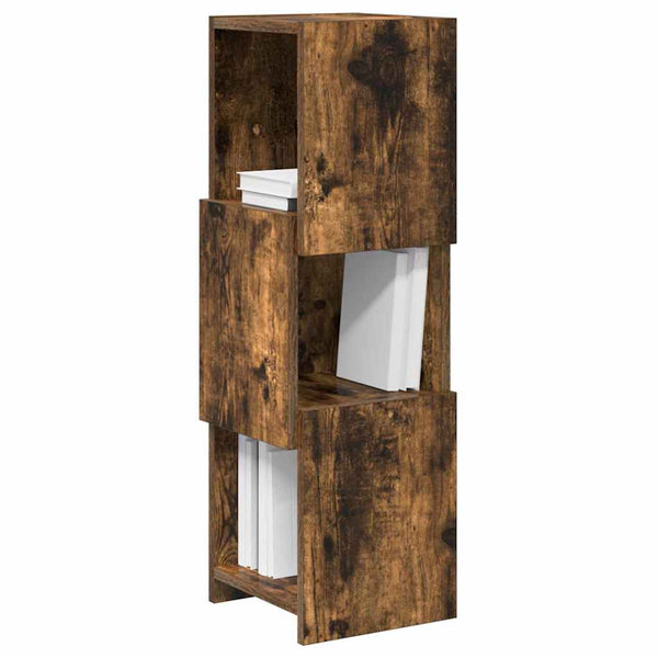 Kulmakaappi 25,5x25x80cm Tekninen puu Savupähkinä