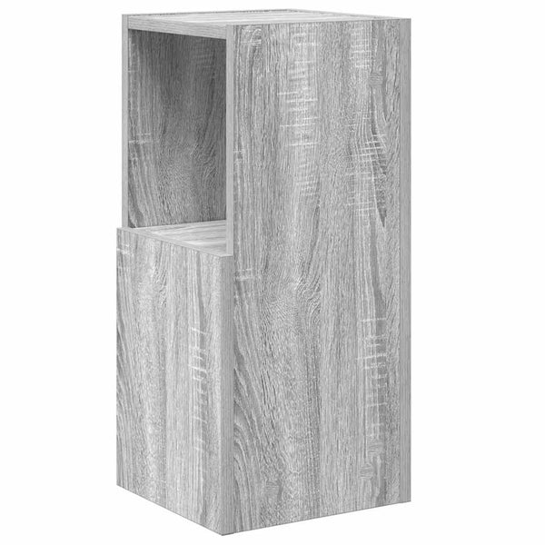 Kulmakaappi 25,5x25x55cm Tekninen puu Harmaa Sonoma