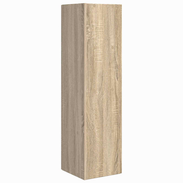 Kulmakaappi 27,5x27x102cm Tekninen puu Sonoman tammi