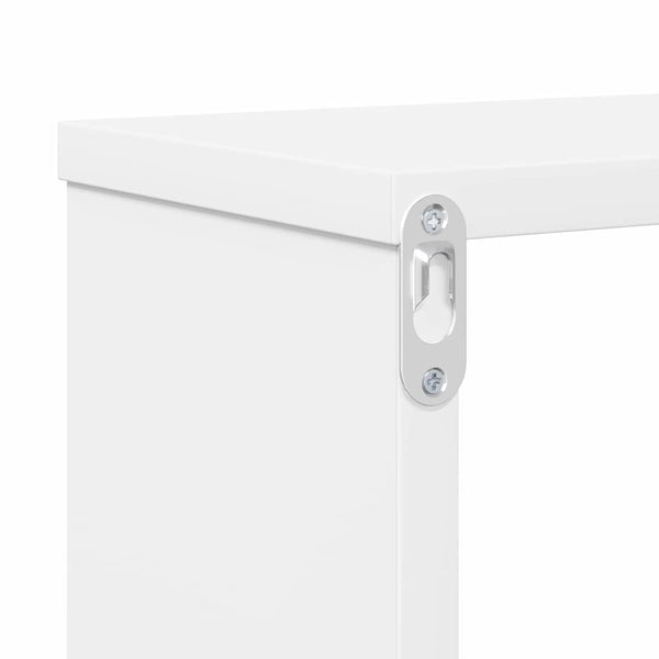 Seinälle asennettava TV-teline 150x25x28,5 cm Tekninen puu