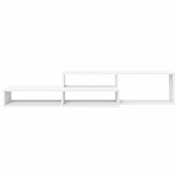 Seinälle asennettava TV-teline 150x25x28,5 cm Tekninen puu