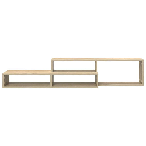 Seinälle asennettava televisioteline 150x25x28,5cm Tekninen puu