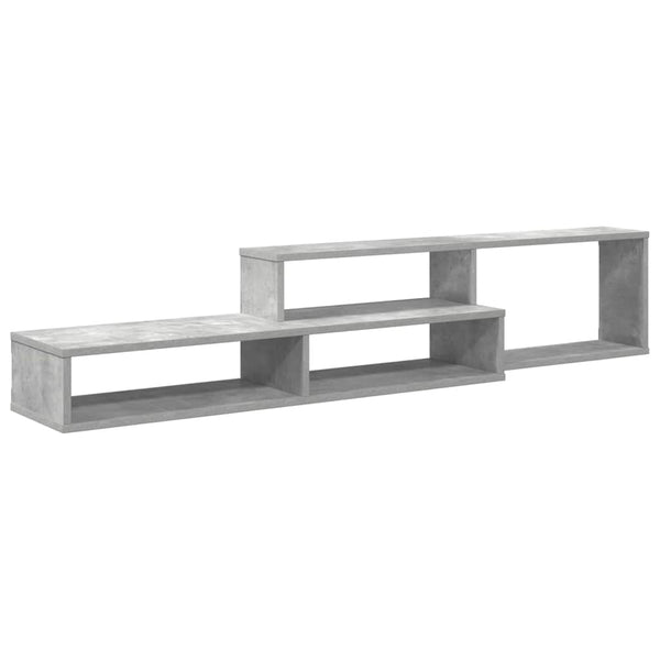 TV-teline 150x25x28,5cm seinälle asennettavaksi Tekninen puu
