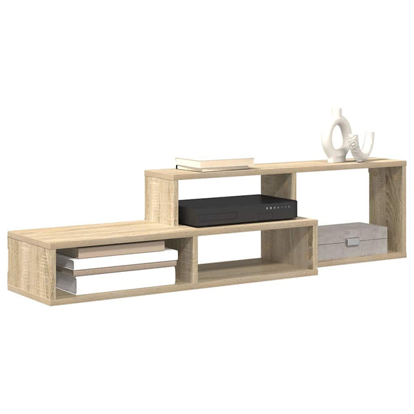 TV-teline 120x25x28,5cm seinälle Tekninen puu