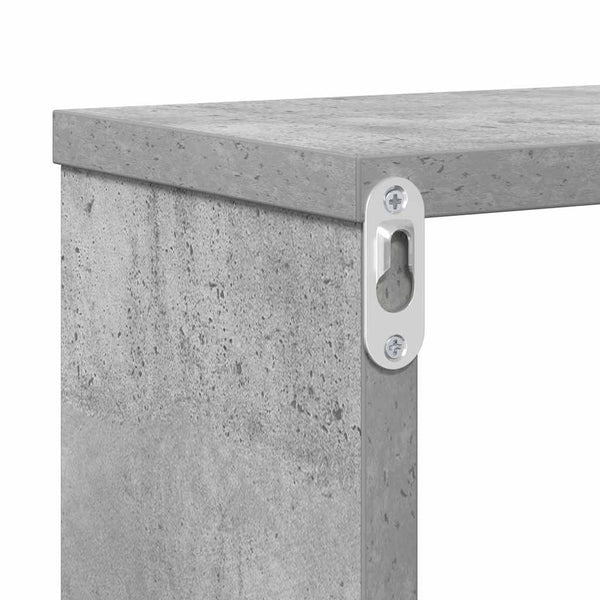Seinälle asennettava teline TV:lle 120x25x28,5cm Tekninen puu