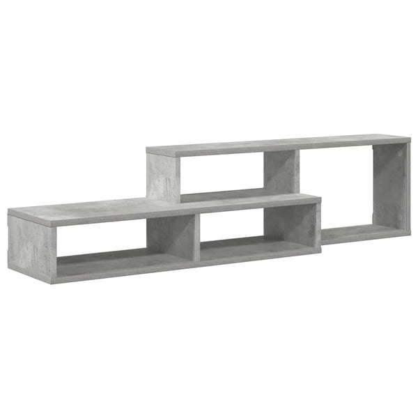 Seinälle asennettava teline TV:lle 120x25x28,5cm Tekninen puu
