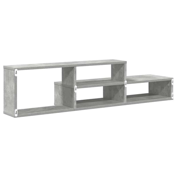 Seinälle asennettava teline TV:lle 120x25x28,5cm Tekninen puu