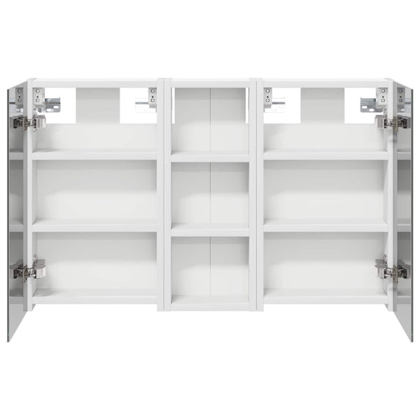Kylpyhuoneen kaappisetti 3 kpl 80 x 10,5 x 50 cm Tekninen puu