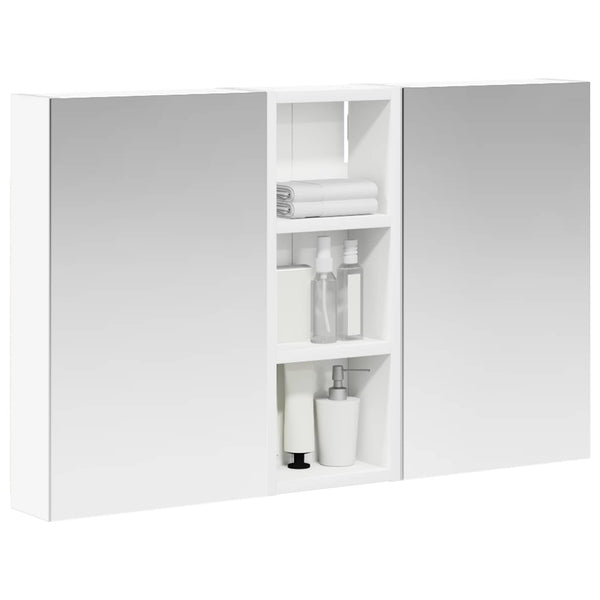 Kylpyhuoneen kaappisetti 3 kpl 80 x 10,5 x 50 cm Tekninen puu