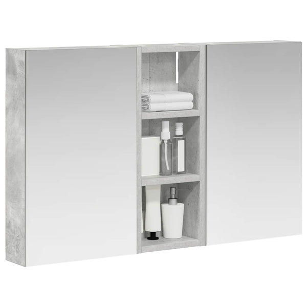 Kylpyhuoneen kaappisetti 3 kpl 80 x 10,5 x 50 cm Tekninen puu