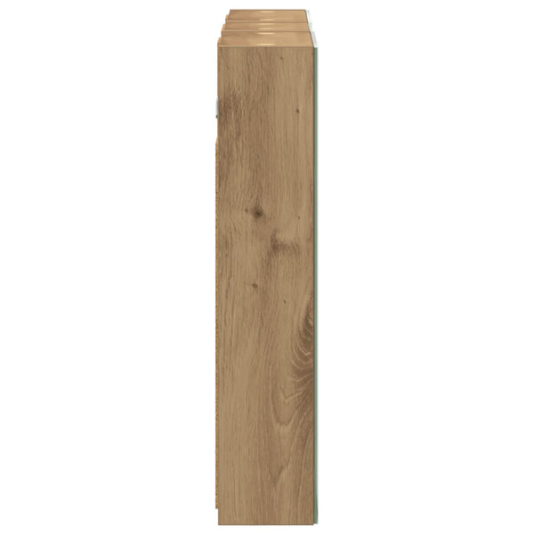 Kylpyhuoneen kaappisetti 3 kpl 80 x 10,5 x 50 cm Tekninen puu