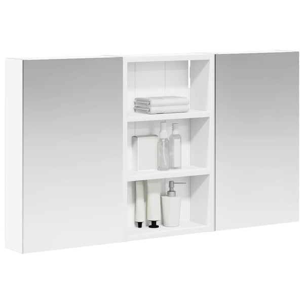 Kylpyhuoneen kaappisetti 3 kpl 90 x 10,5 x 50 cm Tekninen puu