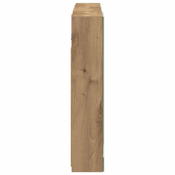 Kylpyhuoneen kaappisetti 3 kpl 90 x 10,5 x 50 cm Tekninen puu