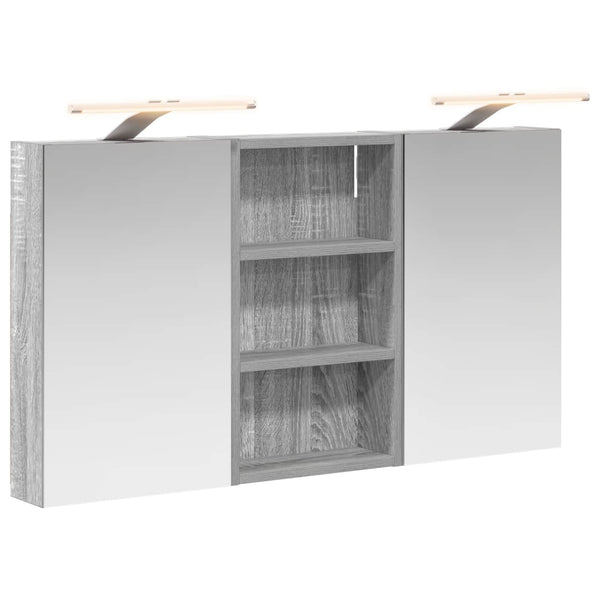 Kylpyhuoneen kaappisetti 3 kpl 90 x 10,5 x 50 cm Tekninen puu