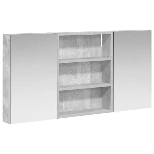 Kylpyhuoneen kaappisetti 3 kpl 100 x 10,5 x 50 cm Tekninen puu