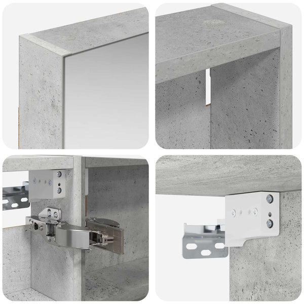 Kylpyhuoneen kaappisetti 3 kpl 120 x 10,5 x 60,5 cm