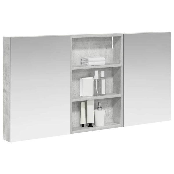 Kylpyhuoneen kaappisetti 3 kpl 120 x 10,5 x 60,5 cm