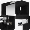 Kylpyhuoneen kaappisetti 3 kpl 120 x 10,5 x 60,5 cm