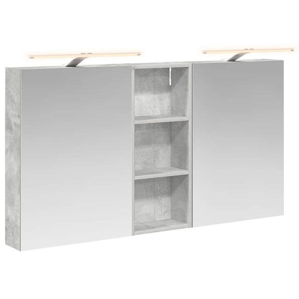 Kylpyhuoneen kaappisetti 3 kpl 130 x 14,5 x 70 cm Tekninen puu