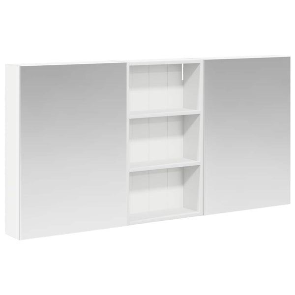 Kylpyhuoneen kaappisetti 3 kpl 140 x 14,5 x 70 cm Tekninen puu
