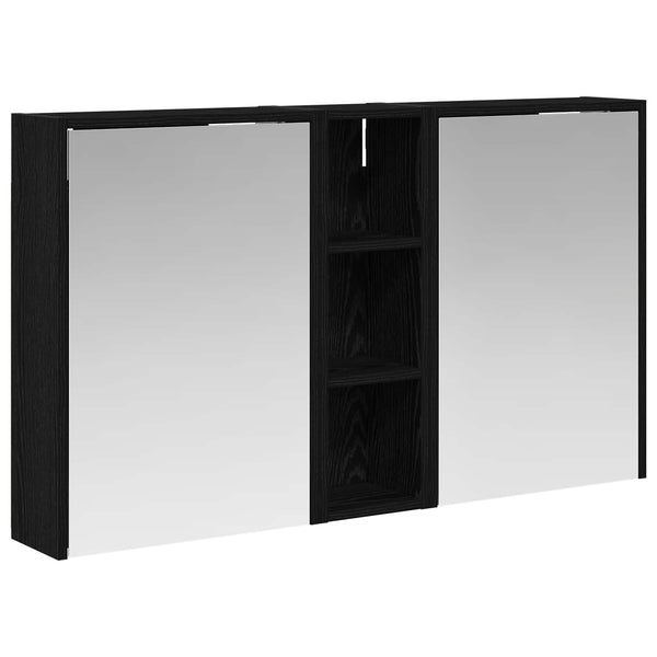 Kylpyhuoneen kaappisetti 3 kpl 106 x 16 x 62,5 cm Tekninen puu